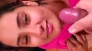 Pink Lips Girl fuck to hard cock xxx video