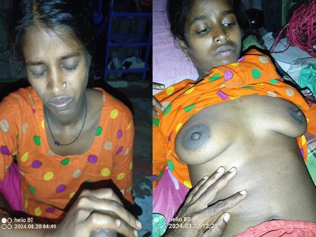 Young village desi wife sex after viral blowjob