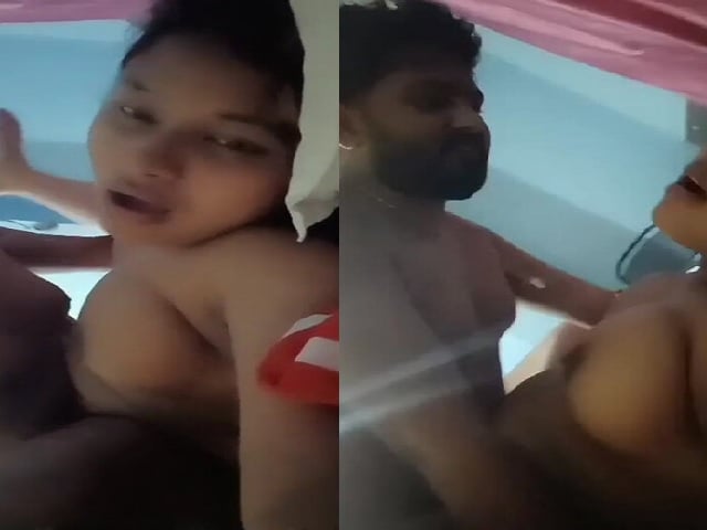 Married wife hard sex with husband at home