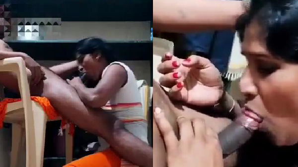 Kamwali lund suck kar rahi hai apne makan malik ka