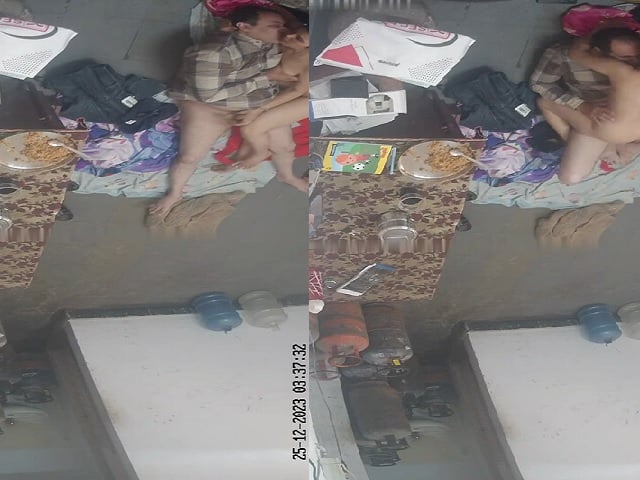 CCTV desi couple sex at home in hardcore raw video