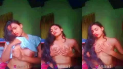 Hotty Girl Shows Boobs on Selfie Camera