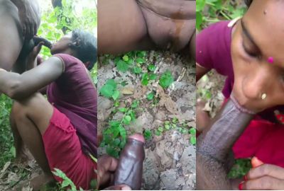 Village lady experiencing desi outdoor sex in the jungle