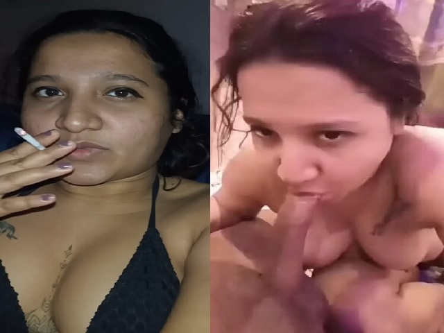 Smoking tattoed girl blowjob viral video update