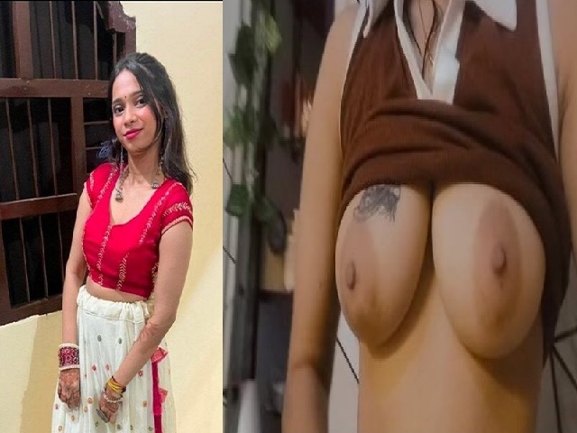 Indian hot girlfriend shows big boobs and pussy in selfie