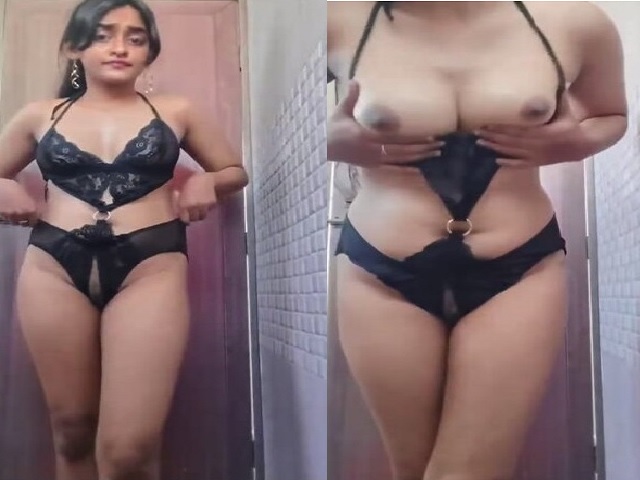 Preethy Mukhundan boobs showing in lingerie Tamil viral MMS